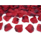 100 x pétales de roses rouges foncés