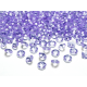 100 x diamant en plastique lilas (12 mm)