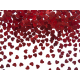 Confettis de cœur rouge (5 mm, 30 g)