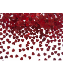 Confettis de cœur rouge (5 mm, 30 g)