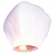 Lampe à voeux, lanterne volante blanche