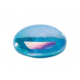 Galets transparents turquoise 500g