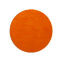 50 x Set de table tissu rond mat orange