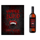 10 x étiquette Label bouteille "Vampire blood" 