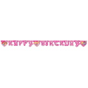 Guirlande de lettres "HAPPY BIRTHDAY" en papier
