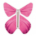 10 x papillon magique rose