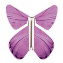 10 x papillon magique violet